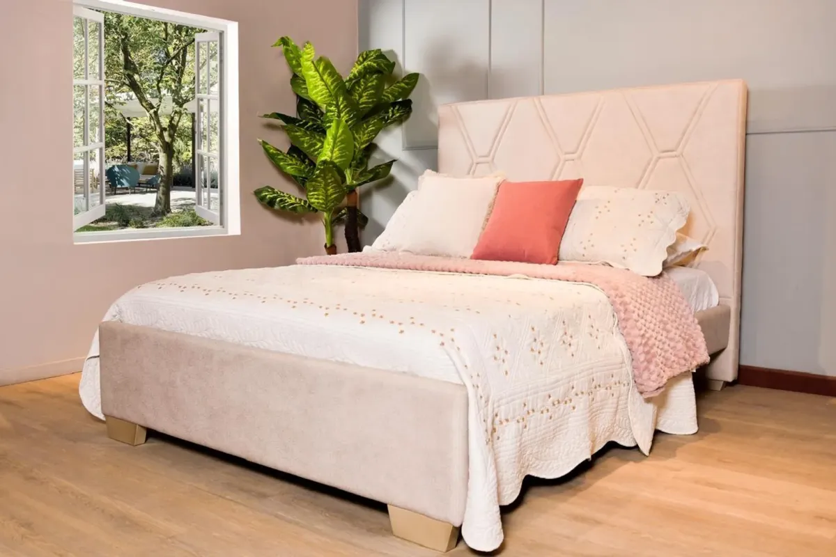 CAMA CIPRES 100 TAPIZ BEIGE