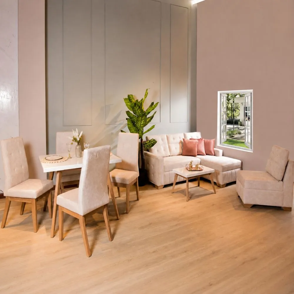 COMBO: COMEDOR BRUNO  + SALA ELE BRUNO